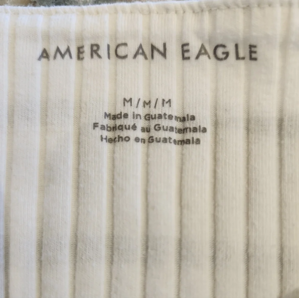 American Eagle Outfitters White and Black Striped Tank Top - Picture 3 of 3